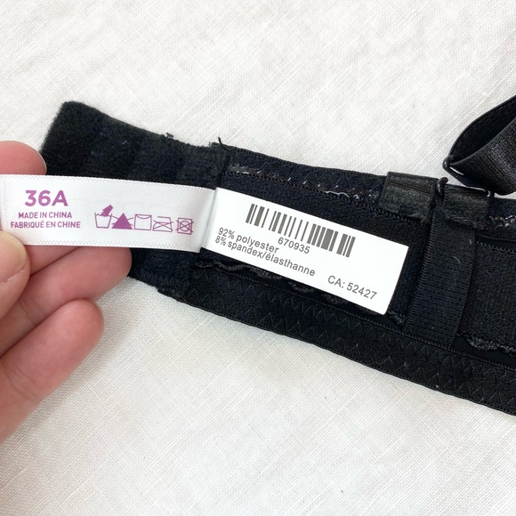 Carisma Black Strapless / Convertible Bra - Picture 4 of 10